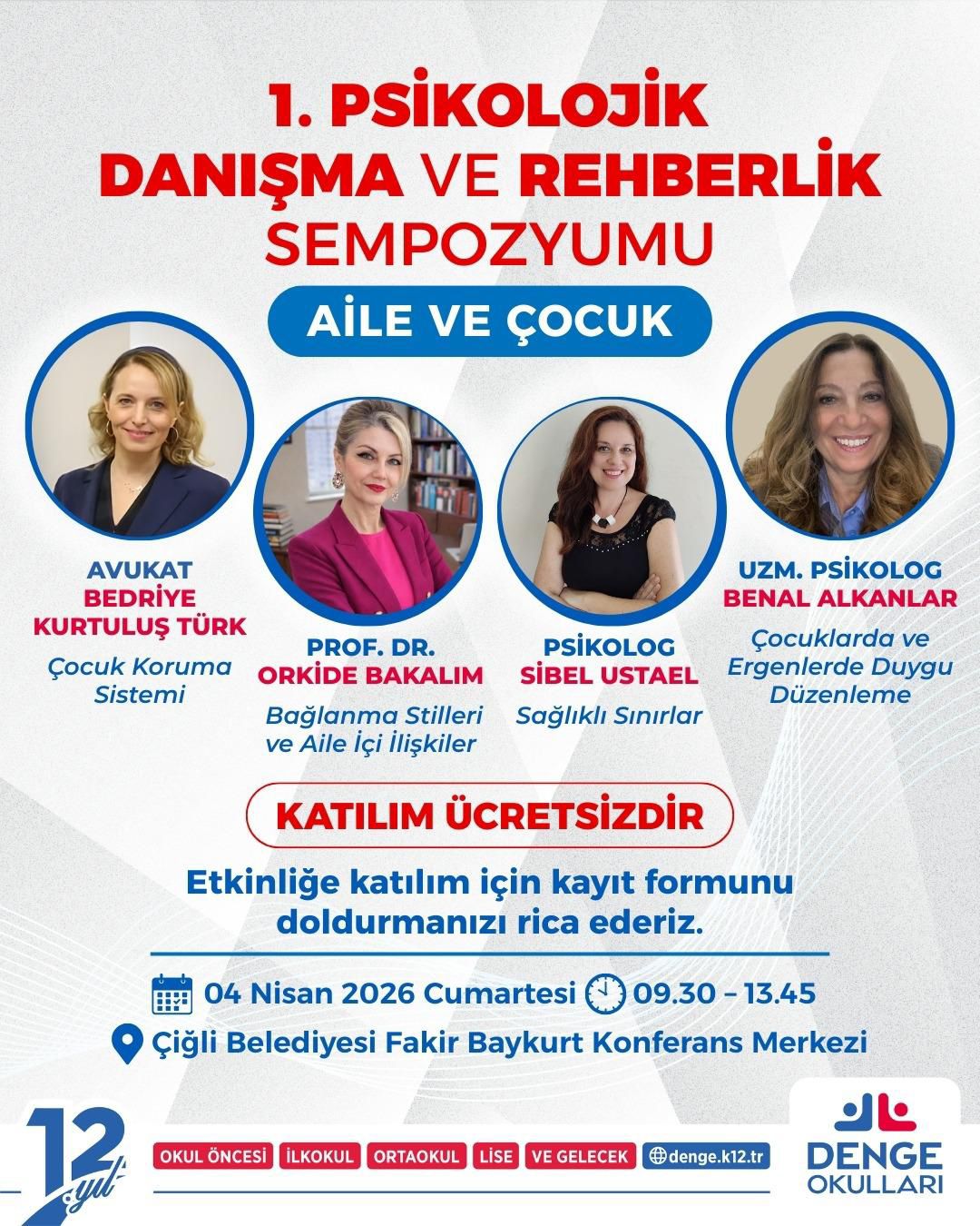 “Aile ve Çocuk” Temalı Sempozyumda Bir Aradayız